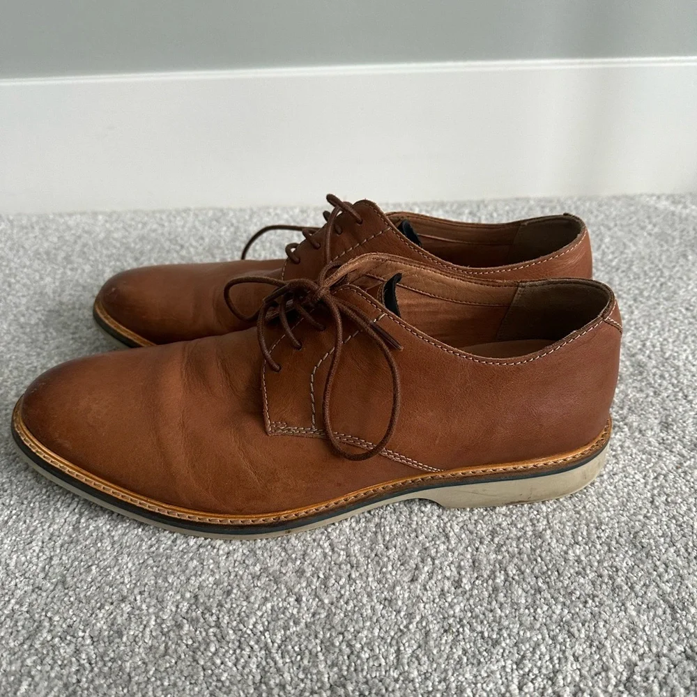 Clarks Atticus Lace Oxfords - Men's Shoes - Size 12 - Brown Dark Lace - Picture 7 of 7